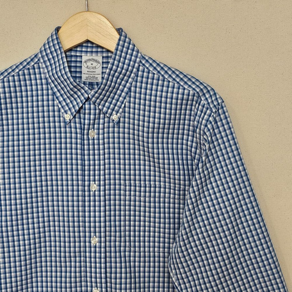 Brooks Brothers Non-Iron Regent Fit Button Down M
